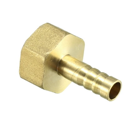 Pipe Fittings Brass Barb Hose Fitting Connector Adapter 8mm Barbed x 1/2 PT Female Pipe 5pcs Pipe Fittings Brass Barb Hose Fitting Connector Adapter 8mm Barbed x 1/2 PT Female Pipe 5pcs